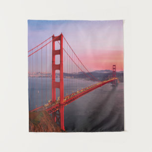 Tapete De Parede Travesseiro decorativo da ponte ouro