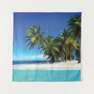 Tapete De Parede Travesseiro decorativo de praia exótico