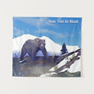 Tapete De Parede Treeline Grizzly