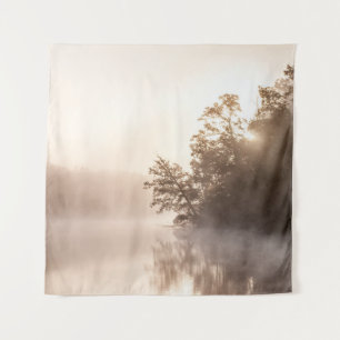 TAPETE DE PAREDE TREES WITH FOG