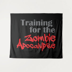 Tapete De Parede Treinamento Para O Zombie Apocalypse Funny Workout