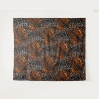 Trendência de pele de tigre-leopardo