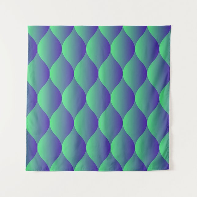 Tapete De Parede Trendy geometric pattern with abstract shapes in n (Frente)