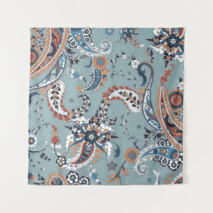 Tapete De Parede Trendy Indian paisley: plano geral sem falhas.