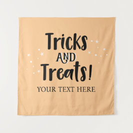 Tapete De Parede Tricks and Treats Halloween party Backdrop 