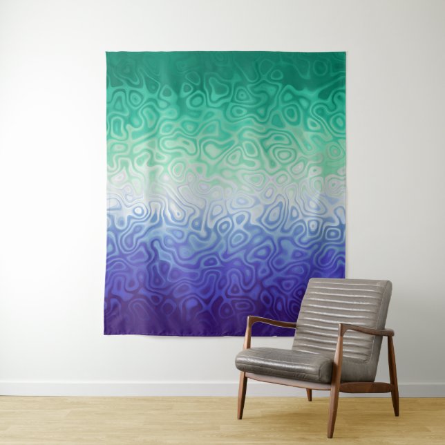 Tapete De Parede Trippy Ripply Funky Boho MLM Homens que Amam Homen (In Situ)