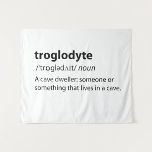 Tapete De Parede Troglodyte - Espeleologia De Cavernas Engraçadas