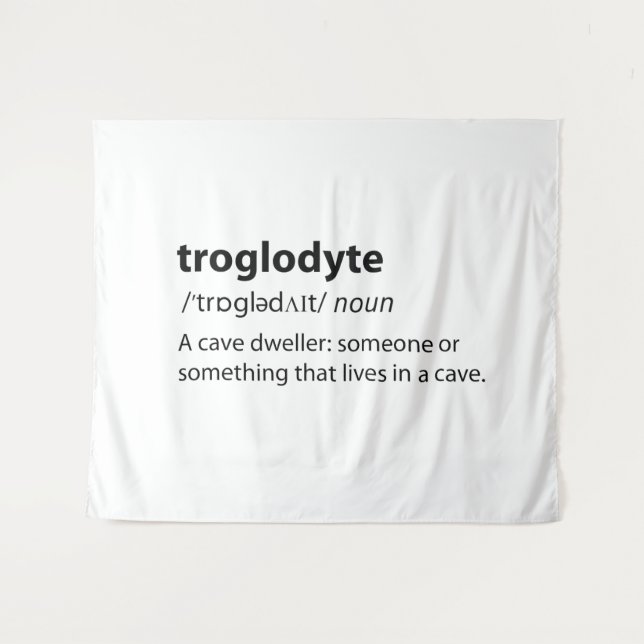 Tapete De Parede Troglodyte - Espeleologia De Cavernas Engraçadas (Frente (Horizontal))