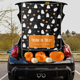 Tapete De Parede Tronco ou Tratar Banner de Carro de Halloween