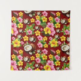 Tapete De Parede Tropical Floral