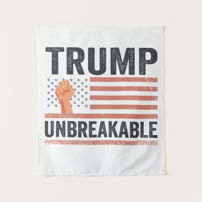 Tapete De Parede Trump Presidente Indecente Trump Bandeira dos EUA (Frente)