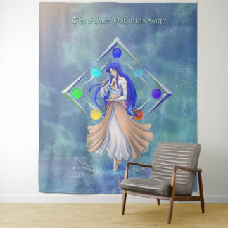 Tapete De Parede TSDS: Miral Akemi Cobrir Art Solo Water