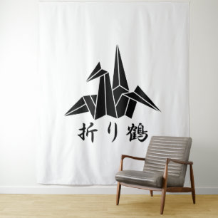 Tapete De Parede Tsuru de papel