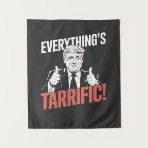 Tapete De Parede Tudo é Tronco Invertido Anti-Tarrfis