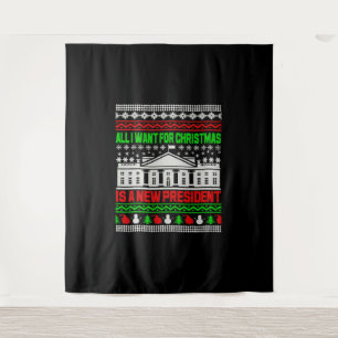 Tapete De Parede Tudo O Que Quero Para O Natal É Um Novo Presidente