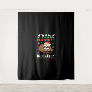 Tapete De Parede Tudo Que Eu Quero Para O Natal É Sono - Natal Dive
