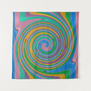 Tapete De Parede Turfeiras de arco-íris