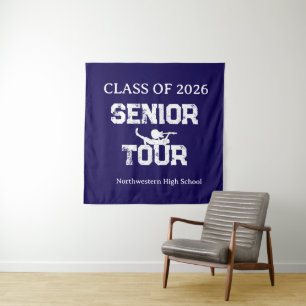Tapete De Parede Turma de 2026 Senior Tour Espírito de Escola de En
