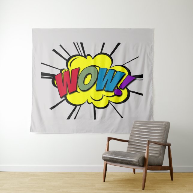 TAPETE DE PAREDE UAU! (In Situ (Horizontal))