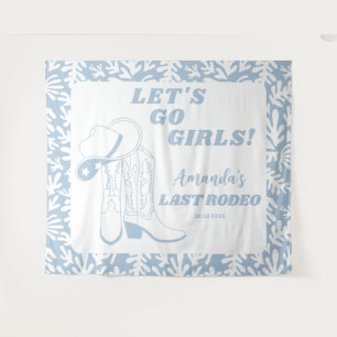 Tapete De Parede Última Festa de solteira Rodeo Ocidental de Cowgir