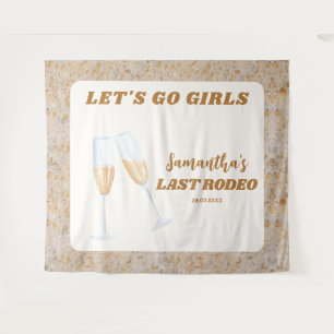 Tapete De Parede Última Festa de solteira Rodeo Ocidental de Cowgir