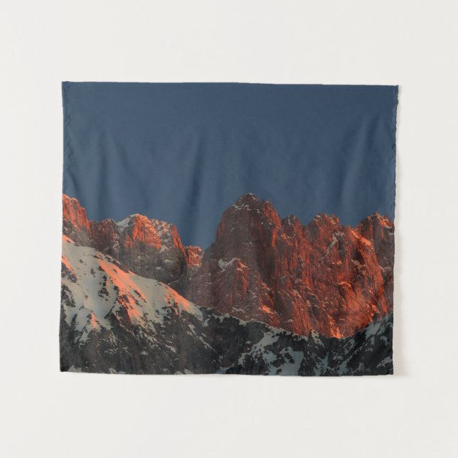 Tapete De Parede Última luz solar nas montanhas (Frente (Horizontal))