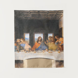 Tapete De Parede Última Pintura De Jantar Leonardo Da Vinci