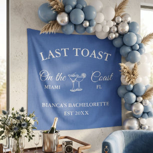 Tapete De Parede Último brinde na festa de solteira na praia costei