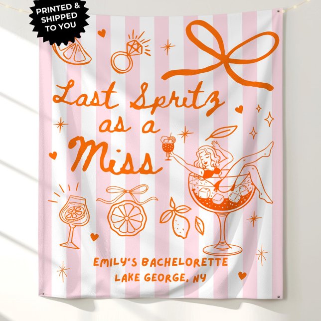 Tapete De Parede Último Spritz Personalizado como uma Festa de Desp (Criador carregado)
