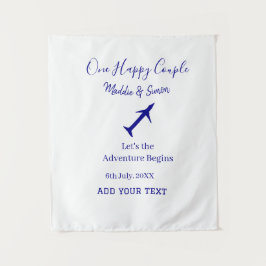 Tapete De Parede Um casal feliz, vamos começar a aventura do casame