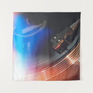 Tapete De Parede Um moderno giro para tocar música no disco de áudi