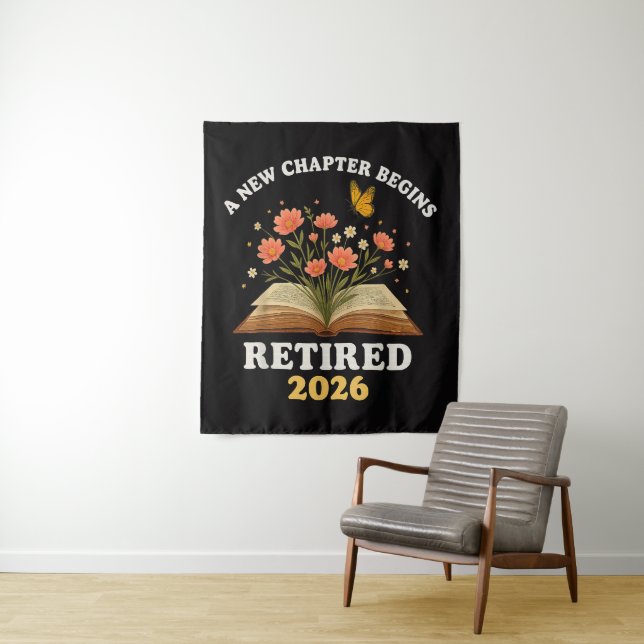Tapete De Parede Um Novo Capítulo Começa Aposentado 2026 (In Situ)