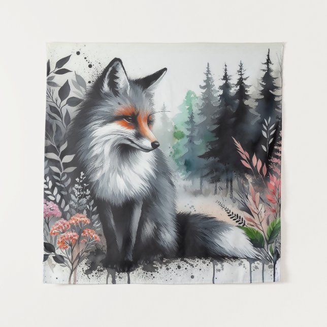 Tapete De Parede Um Traço de Laranja (Frente)