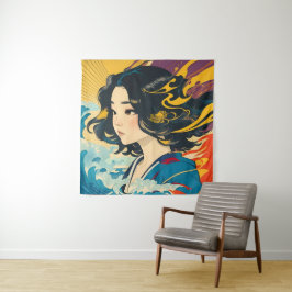 Tapete De Parede Uma jovem vietnamita