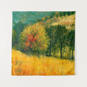Tapete De Parede Uma pintura a óleo na canvas de uma corrente sazon