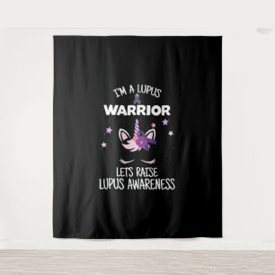 Tapete De Parede Unicorn Lupus Warrior Gift Aumenta Consciência do