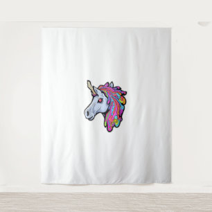 Tapete De Parede Unicórnio Punk Divertido Irônico Camisa Cool Unicó
