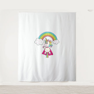 Tapete De Parede Unicórnio Vestindo Meias Mulheres Crianças Meninas