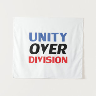 Tapete De Parede "Unidade sobre divisão", azul, branco