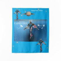 Universo do Zodíaco -Capricórnio-Painel de Festa T