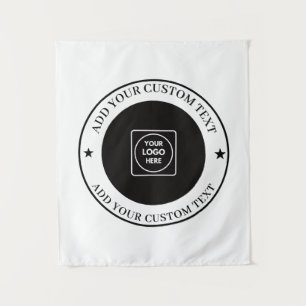 Tapete De Parede Upload de Logotipo Empresarial Personalizado Exibi
