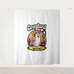 Tapete De Parede Vaca Ghoul Halloween Spooky