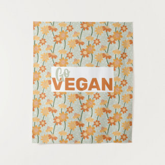 Tapete De Parede Vai Vegan! Flores retrorreflectoras bonito mudas n