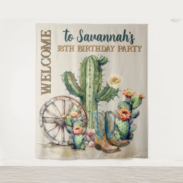 Tapete De Parede Vamos Garotas Vovó, Aniversário Ocidental (Frente)