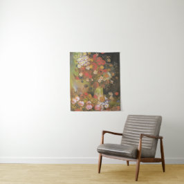 Tapete De Parede Van Gogh Vintage Peonies e Chrysanthemums