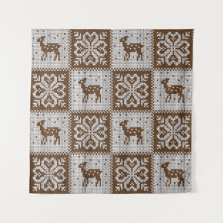 Tapete De Parede Veados de inverno: padrão de colheita.