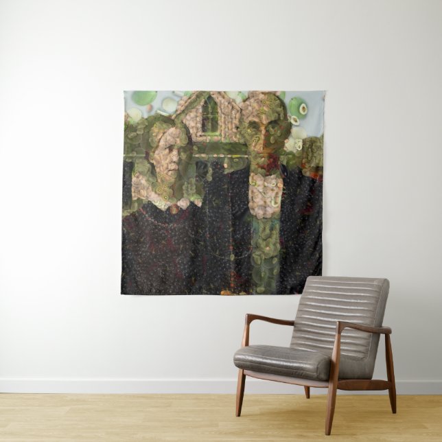 Tapete De Parede Vegan Gothic Fine Art Spoof (In Situ)