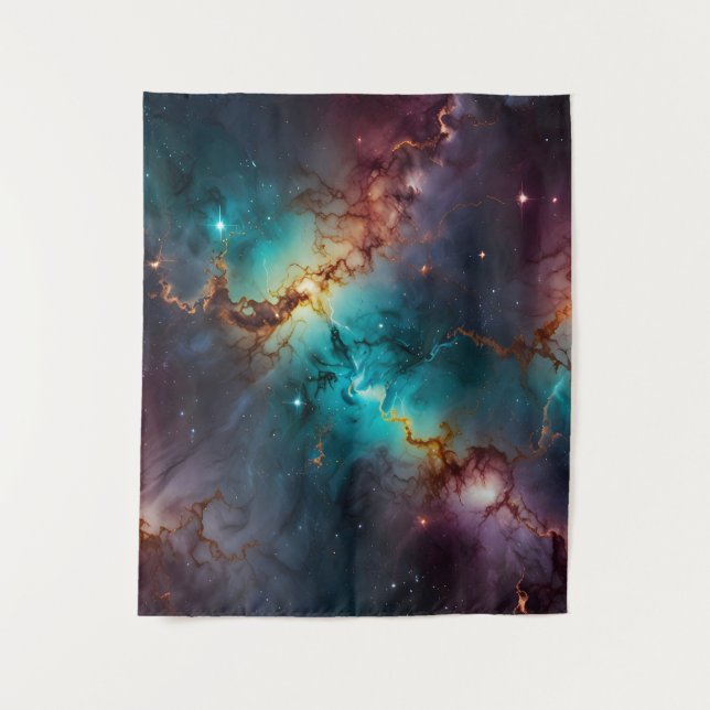 Tapete De Parede Veias Celestiais (Frente)