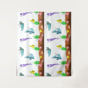 TAPETE DE PAREDE VEJA O QUE ESTÁ NO MAR