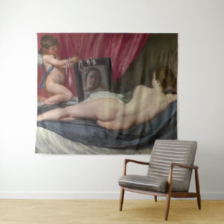 Tapete De Parede Vênus e Cupido | Diego Velázquez |